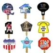 Custom Paper Hand Fan | https://www.bestnamebadges.com