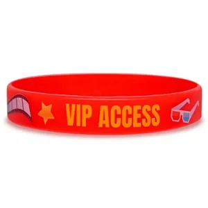 Full Color Printed Wristbands | https://www.bestnamebadges.com