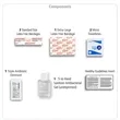SANITIME 9 Piece Hand Sanitizer First Aid Kit | https://www.bestnamebadges.com