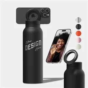 24 oz RINGO® Stainless Steel Insulated MagSafe Water Bottle | https://www.bestnamebadges.com