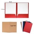2 Pocket Matte Laminated Paper Folders | https://www.bestnamebadges.com