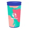 32 Oz. Full Color Big Game Stadium Cup | https://www.bestnamebadges.com
