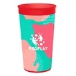 32 Oz. Full Color Big Game Stadium Cup | https://www.bestnamebadges.com