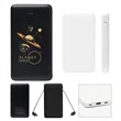 10,000 mAh Power Bank With Integrated Cables | https://www.bestnamebadges.com