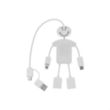 Techmate 3-In-1 Charging Cable & USB Hub 2.0 | https://www.bestnamebadges.com