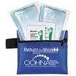 Triton 6 Piece Easy Safety First Kit In Zipper Pouch | https://www.bestnamebadges.com