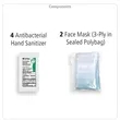 Triton 6 Piece Easy Safety First Kit In Zipper Pouch | https://www.bestnamebadges.com