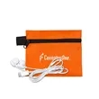 ZipTune Mobile Tech Earbud Kit in Zipper Pouch | https://www.bestnamebadges.com