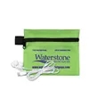 ZipTune Mobile Tech Earbud Kit in Zipper Pouch | https://www.bestnamebadges.com