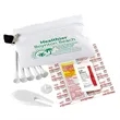 14 Piece Golf Kit Components inserted into Zipper Pack | https://www.bestnamebadges.com