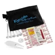 14 Piece Golf Kit Components inserted into Zipper Pack | https://www.bestnamebadges.com