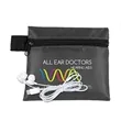 ZipTune Mobile Tech Earbud Kit in Zipper Pouch | https://www.bestnamebadges.com