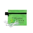 ZipTune Mobile Tech Earbud Kit in Zipper Pouch | https://www.bestnamebadges.com