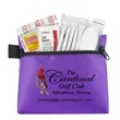 14 Piece Golf Kit Components inserted into Zipper Pack | https://www.bestnamebadges.com