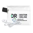 ZipTune Mobile Tech Earbud Kit in Zipper Pouch | https://www.bestnamebadges.com