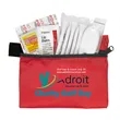 14 Piece Golf Kit Components inserted into Zipper Pack | https://www.bestnamebadges.com