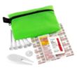 14 Piece Golf Kit Components inserted into Zipper Pack | https://www.bestnamebadges.com