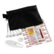 14 Piece Golf Kit Components inserted into Zipper Pack | https://www.bestnamebadges.com