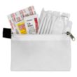 14 Piece Golf Kit Components inserted into Zipper Pack | https://www.bestnamebadges.com