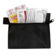 14 Piece Golf Kit Components inserted into Zipper Pack | https://www.bestnamebadges.com