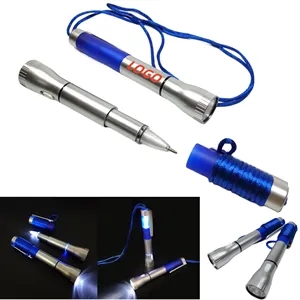 Pen And Flashlight