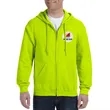 Gildan® Adult Full Zip Hooded Sweatshirt | https://www.bestnamebadges.com