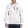 Gildan® Adult Full Zip Hooded Sweatshirt | https://www.bestnamebadges.com