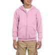 Gildan® HeavyBlend Youth Full Zipper Hooded Sweatshirt | https://www.bestnamebadges.com