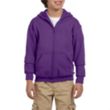 Gildan® HeavyBlend Youth Full Zipper Hooded Sweatshirt | https://www.bestnamebadges.com