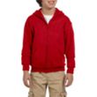 Gildan® HeavyBlend Youth Full Zipper Hooded Sweatshirt | https://www.bestnamebadges.com