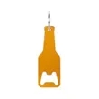Bottle Shaped Metallic Opener with Key Chain | https://www.bestnamebadges.com