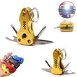 Multi Usage Knife Opener Screwdriver With Flashlight | https://www.bestnamebadges.com