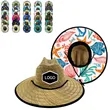 Lifeguard Straw Hat | https://www.bestnamebadges.com