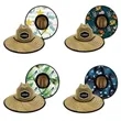 Lifeguard Straw Hat | https://www.bestnamebadges.com