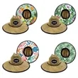 Lifeguard Straw Hat | https://www.bestnamebadges.com