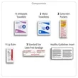 Paris 10 Piece First Aid Kit in Pouch | https://www.bestnamebadges.com