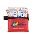 TAG-A-LONG 7 Piece First Aid Kit in Zipper Pouch | https://www.bestnamebadges.com