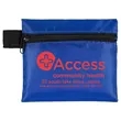 Tag-A-Long Plus 8 Piece First Aid Kit in Zipper Pouch | https://www.bestnamebadges.com