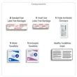 Tag-A-Long Plus 8 Piece First Aid Kit in Zipper Pouch | https://www.bestnamebadges.com