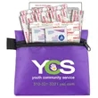 Riverside 13 Piece First Aid Kit in Pouch | https://www.bestnamebadges.com