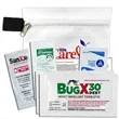 Stay Safe Kit 2 - 5 Piece Insect Repellant in Zipper Pouch | https://www.bestnamebadges.com