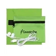 ZipTune Plus Tech Earbud Kit with Microfiber Cleaning Cloth | https://www.bestnamebadges.com