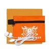 ZipTune Plus Tech Earbud Kit with Microfiber Cleaning Cloth | https://www.bestnamebadges.com