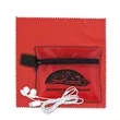 ZipTune Plus Tech Earbud Kit with Microfiber Cleaning Cloth | https://www.bestnamebadges.com