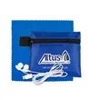 ZipTune Plus Tech Earbud Kit with Microfiber Cleaning Cloth | https://www.bestnamebadges.com