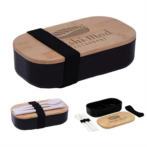 Bento Box with Bamboo Lid