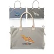 Recycled Canvas Shopper Bag | https://www.bestnamebadges.com