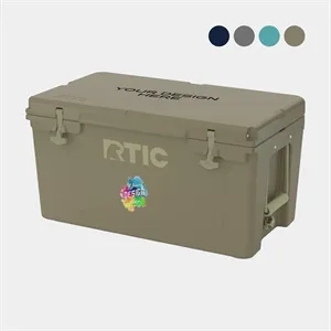 65 QT RTIC® Ultra-Tough Insulated Hard Cooler Ice Chest | https://www.bestnamebadges.com