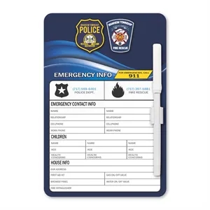 Memo Board 5-1/2 x 8-1/4 w/ Mag | https://www.bestnamebadges.com