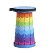 Foldable Telescoping Stool Retractable Collapsible Camping S | https://www.bestnamebadges.com